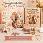 ⏰🔥50%OFF💝Handcrafted Vintage Mouse Plush Sewing Kit