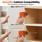 🔧 LIMITED-TIME 50% OFF! ✨ Cabinet Door Hinge Drilling Guide – Magnetic Clamp, Precise Alignment, 35mm 🪚