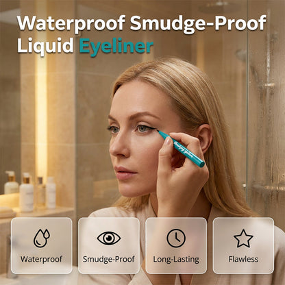 🎁✨Quick-Drying Waterproof Eyeliner Pen