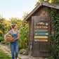 ⏳ 50% off⏰Rustic Wooden Garden Hanging Sign Wall Decor Plaque🏡