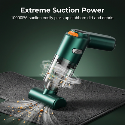 🔥🔋High-Power Cordless Vacuum Cleaner Kit for Car💨
