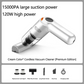 🔥🔋High-Power Cordless Vacuum Cleaner Kit for Car💨