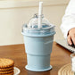 ❄️ Instant Ice Cold! 2-in-1 Foldable Cup & Ice Maker for Summer Adventures. 🧊