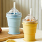 ❄️ Instant Ice Cold! 2-in-1 Foldable Cup & Ice Maker for Summer Adventures. 🧊