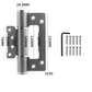 Auto-Closing Hydraulic Invisible Door Hinge