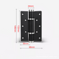 Auto-Closing Hydraulic Invisible Door Hinge