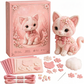 📢📢50% OFF !! ⏰Pink Enchanted Forest DIY Felt Patchwork Kit