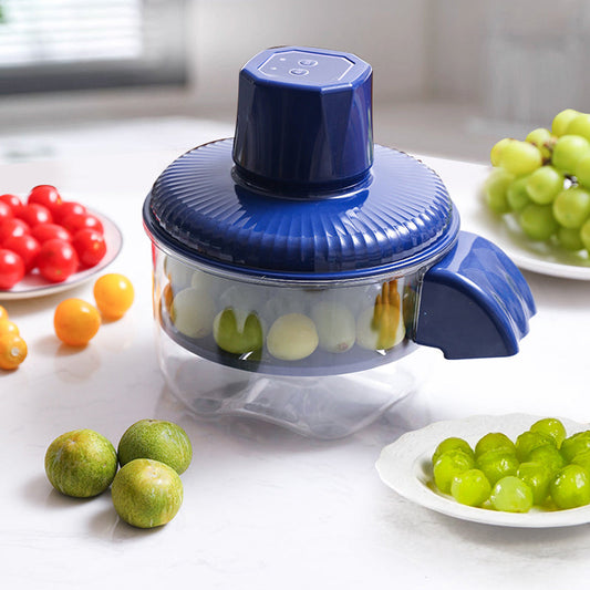 Automatic Fruit Peeler – 6-Blade & One-Touch Eject Design