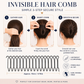Flexible Invisible Grip Flyaway Hair Comb