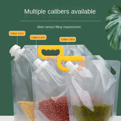 🥫 LIMITED-TIME 50% OFF! 🥣 Large Capacity Cereal Storage Bag – Airtight Seal, Bug-proof, Food Safe ✨