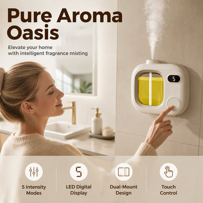 💗LAST DAY SALE 50% OFF⚡50K+ SOLD💕Smart LED Aroma Diffuser with Mist Control