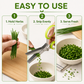 🌿 5-Blade Herb Scissors – Fast Kitchen Chopper For Fresh Herbs & Seasonings
