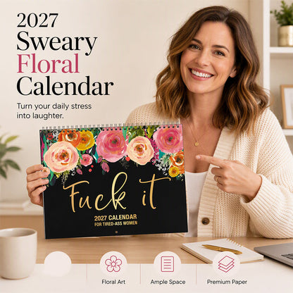 Bold 2027 Floral Planner