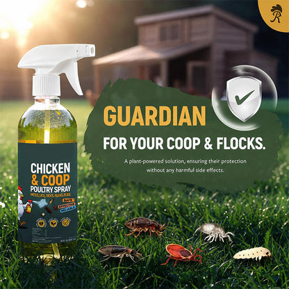 🐔 Botanical Poultry & Coop Care Spray for Routine Maintenance