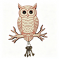 Decorative Owl Key Holder