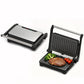 🍳 Electric Sandwich Maker with Ribbed Nonstick Grill Plates