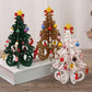 🎄 50% OFF NOW! 🎅 DIY Wooden Christmas Tree Ornament Set – Build, decorate & play – Perfect for festive family fun & creative décor ✨