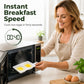 🥳2026 HOT SALE🥳💞50K+ SOLD! 🥚🎁 50% OFF! Microwave Egg Cooker ! 40s cooking, dual compartments & food-grade PP. Healthier than frying – stock up & save! 🏠✅