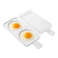 🥳2026 HOT SALE🥳💞50K+ SOLD! 🥚🎁 50% OFF! Microwave Egg Cooker ! 40s cooking, dual compartments & food-grade PP. Healthier than frying – stock up & save! 🏠✅