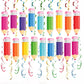 Colorful Pencil Hanging Swirl Party Decorations