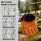 🧤 50% OFF NOW! 🔥 Cowhide Work Gloves – Thickened, Wear-Resistant & Heat-Proof – For Camping, Hiking & Outdoor Work 🏕️