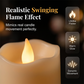 Warm Flickering Flameless LED Candles
