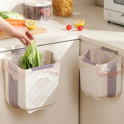 🏆Hot Sale 50% off ! 🔥Space Saving Hanging Folding Trash Can
