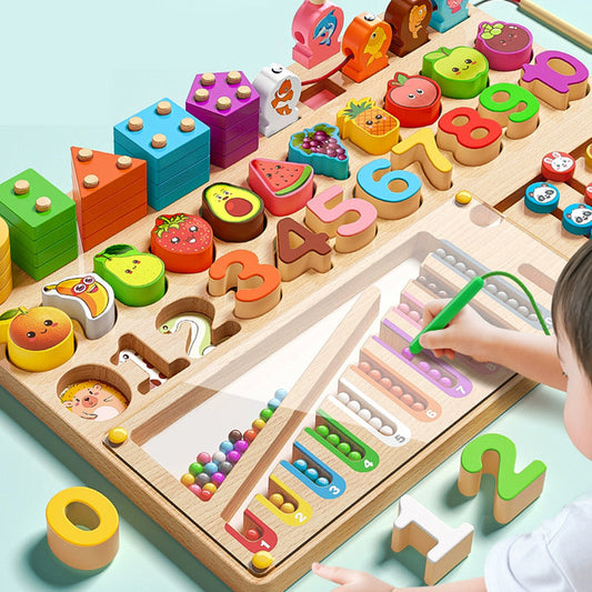 8-in-1 Interactive Learning Board For Toddlers