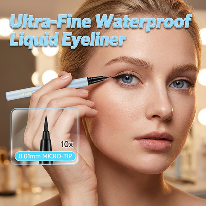 👁️Waterproof Fine Eyeliner Pen👁️ 0.01mm Tip with Smudge-Proof Formula – Ideal for Precise, Long-Lasting Eye Makeup ⚡