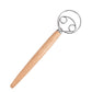 Stainless Steel Danish Dough Whisk