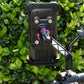 📱 Bike mount with shock absorption – 4-axis, mechanical lock, one-handed operation. Perfect for e-bikes! 🚴‍♂️🔒