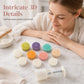 📢📢50% OFF !! ⏰Hand Press Mooncake Mold Set