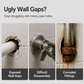 Magnetic Split Faucet Decorative Cover