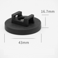 Heavy-Duty Magnetic Cable Tie Mounts