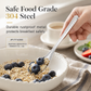🥄 LIMITED‑TIME 50% OFF! 🍮 Stainless Steel Hammered Dessert Spoon 🍽️