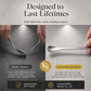 🥄 LIMITED‑TIME 50% OFF! 🍮 Stainless Steel Hammered Dessert Spoon 🍽️
