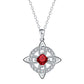 ☘️ Celtic Knot Birthstone Necklace – Personalized Elegance for Every Look