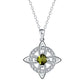 ☘️ Celtic Knot Birthstone Necklace – Personalized Elegance for Every Look