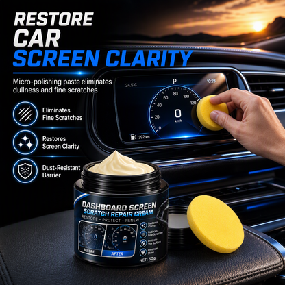 Car Dashboard & Center Console Scratch Repair Cream
