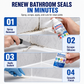 Bathroom Glue Remover and Waterproof Sealant Set