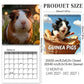 🐹 2027 Guinea Pig Calendar – Cute Photos & Cheerful Wall Decor