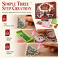 ⏳Limited-time 50% off⏰24-Day Christmas Countdown Ornament DIY Kit🎄🎅📅