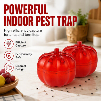 Pumpkin Shaped Indoor Fruit Fly Trap