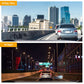 🚗 Triple Camera Dash Cam: 1080P Full HD, Front/Interior/Rear, Night Vision, G-Sensor, Parking Mode