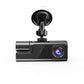 🚗 Triple Camera Dash Cam: 1080P Full HD, Front/Interior/Rear, Night Vision, G-Sensor, Parking Mode