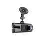 🚗 Triple Camera Dash Cam: 1080P Full HD, Front/Interior/Rear, Night Vision, G-Sensor, Parking Mode