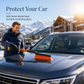 Extendable Car Snow Shovel with Snow Brush & Scraper