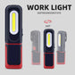 🔦 Rechargeable COB LED Work Light – Magnetic Base & 360° Rotation