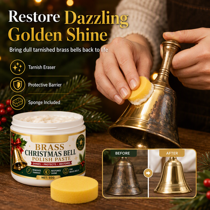 Brass Bell and Copper Polish Cream for Tarnish and Oxidation Removal