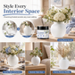Glass Vase DIY Frosted Paint
